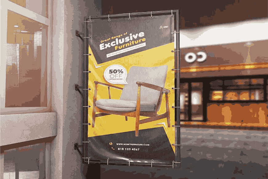 PVC-Free Backlit Fabric